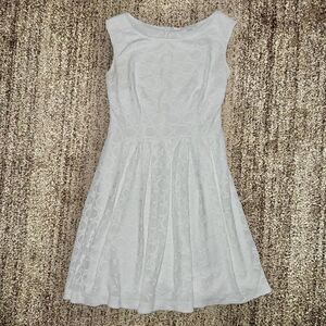 New York and Company Women's White Lace Dress